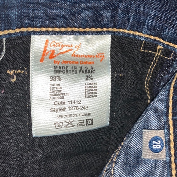 Citizens of Humanity AVA Low Rise Straight Jeans - Picture 6 of 8